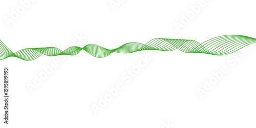 abstract green background with lines