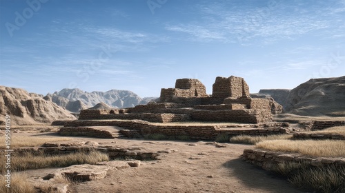 Reconstructing Ruins with Neural Network Rendering