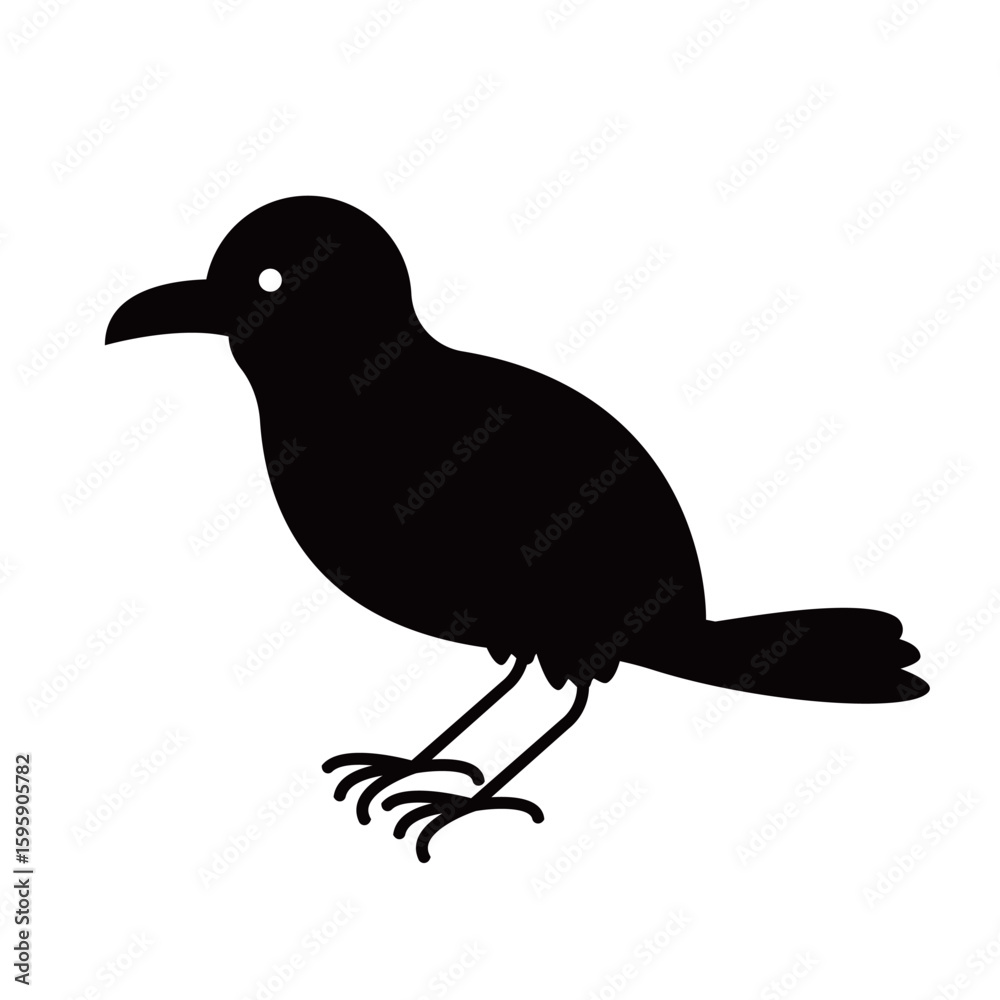 Obraz premium カラスのシルエット