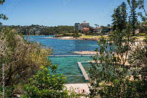 Fototapeta Naklejka Na Ścianę i Meble -  Ocean pool at Fairlight Beach, Sydney, Australia