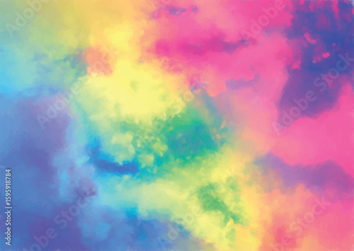 colourful watercolour texture 0109