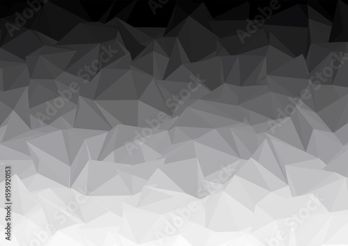monochrome low poly design 0209