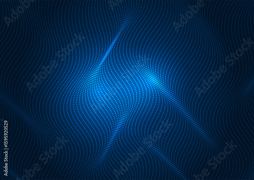 abstract background of flowing futuristic dots 0404
