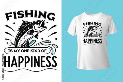 Cartoon of shark hunting little fishes
