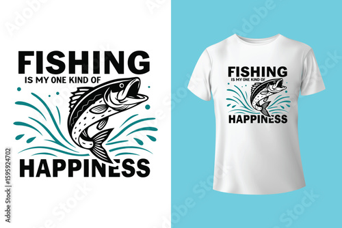 Cartoon of shark hunting little fishes
