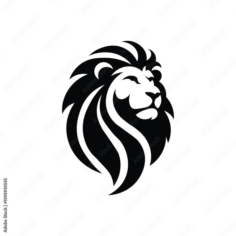 Fototapeta premium head of a lion