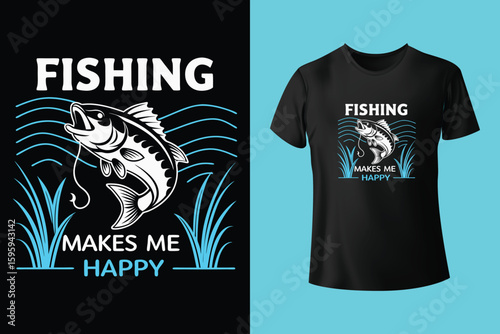 fishing t-shirt vector design vintage t shirt design for man
