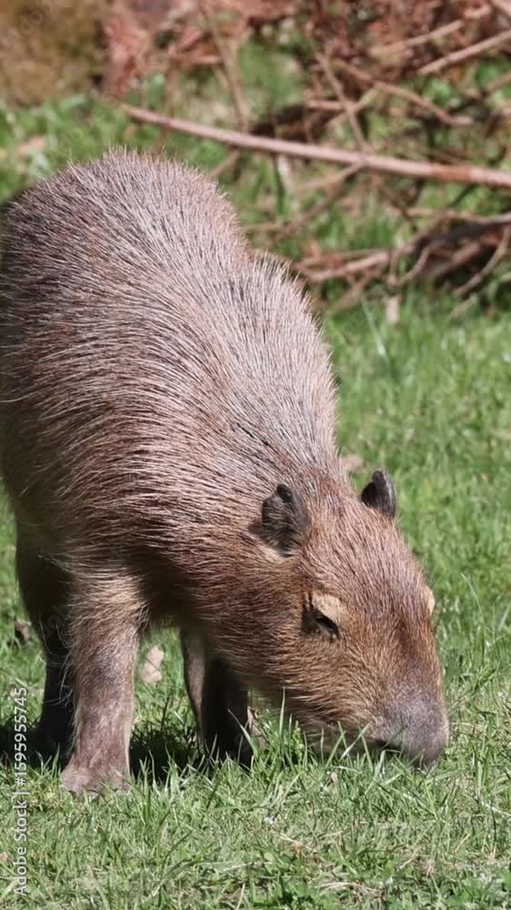Relaxed Capybara: A brief insight into his peaceful behavior Relaxed Capybara: A brief insight into his peaceful behavior