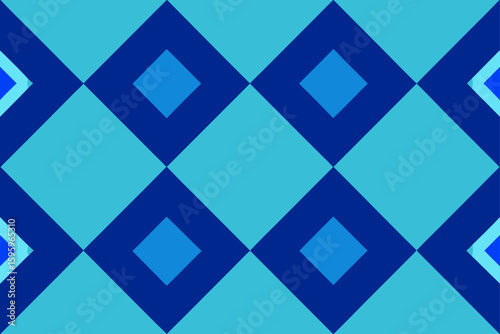 blue turquoise diamond grid pattern portuguese style