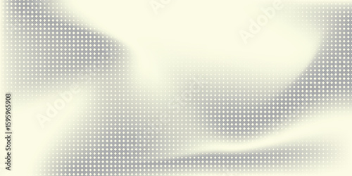 Abstract square halftone motion background. Moving dots seamless loop