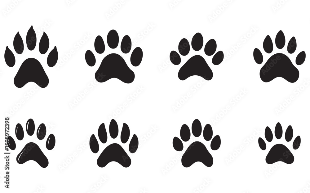 Fototapeta premium set of animal icons