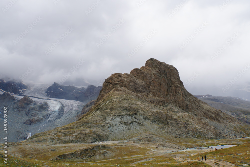 Fototapeta premium Panoramic mountains view 