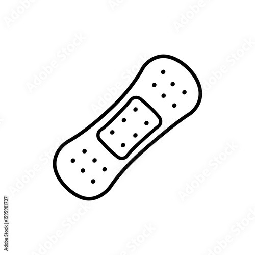 Rash Patch Icon for Skin Condition Representation