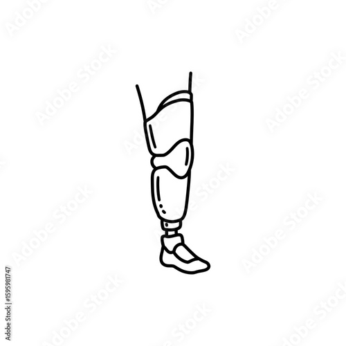 Prosthetic Leg Shape for Mobility and Rehabilitation
