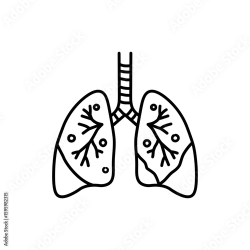 Emphysema Damaged Lung Sacs for Respiratory Health