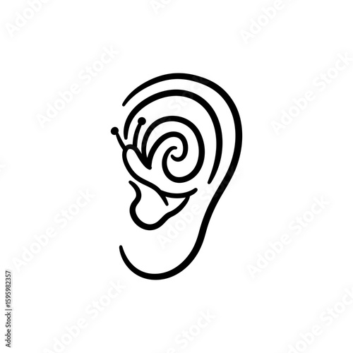 Cochlea Snail Shape Representation in Human Ear