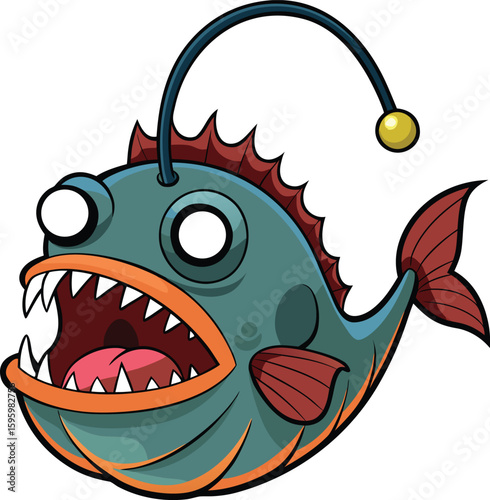 funny cartoon shark