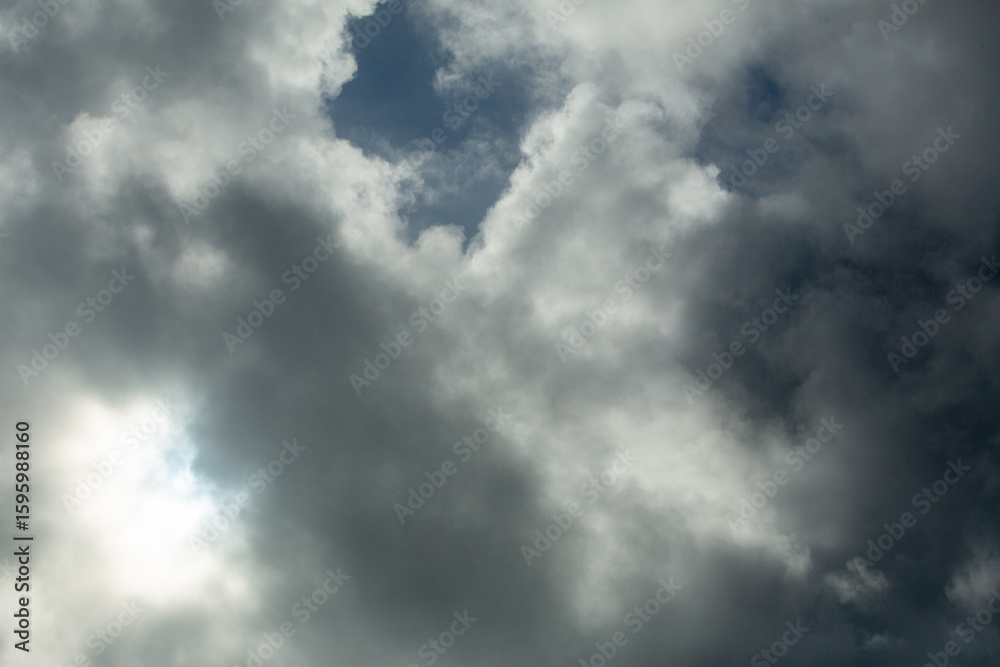 Obraz premium 奄美大島の夏の空。