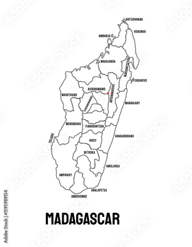 Madagascar Map