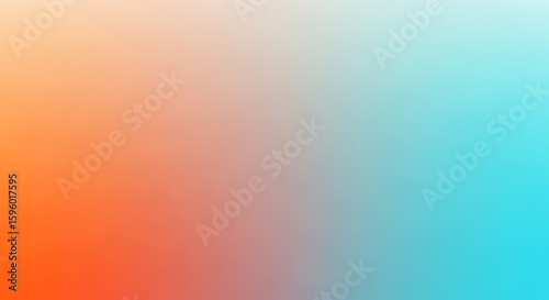 Abstract gradient background featuring a blend of orange, peach, light gray, and light blue colors.