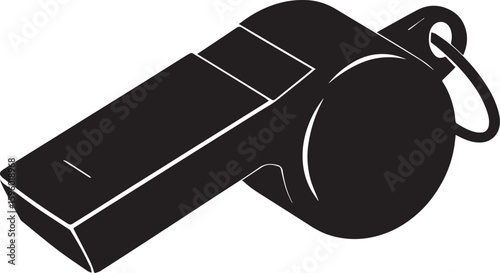 Referee Whistle for Netball Icon Vector