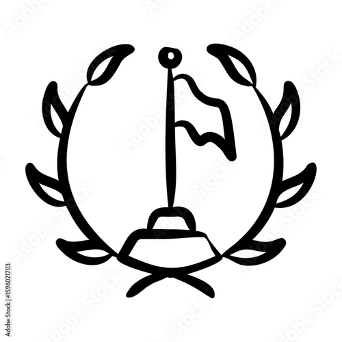 Flag Ceremony Icon