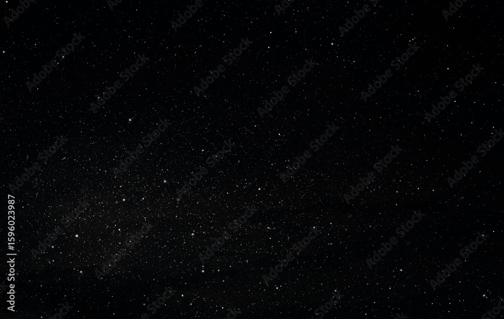 Obraz premium Space star shape sky night background, black starry cosmos abstract pattern dark blue science, textile cosmic galaxy astronomy decoration fantasy wallpaper landscape.