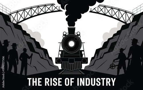 "Forged in Steel: The Industrial Age Silhouettes"

