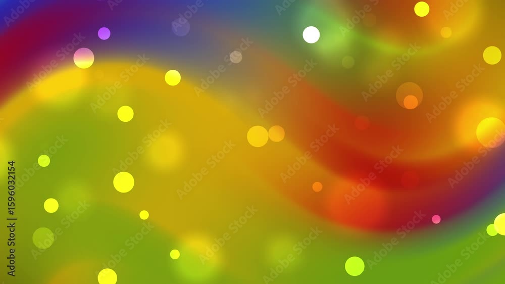 Abstrakte Farbverlaufs-Footage mit Bokeh-Effekt