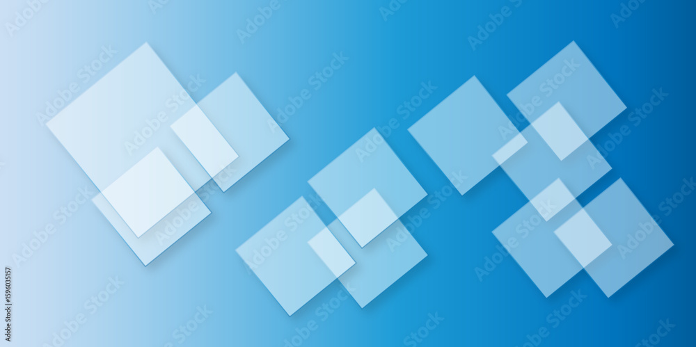 Abstract modern blue background with gradient colors and stylish line and square decorations for business presentation design. Abstract Blue Cube square, light and shade creative Background. Abstract modern blue background with gradient colors and stylish line and square decorations for business presentation design. Abstract Blue Cube square, light and shade creative Background.