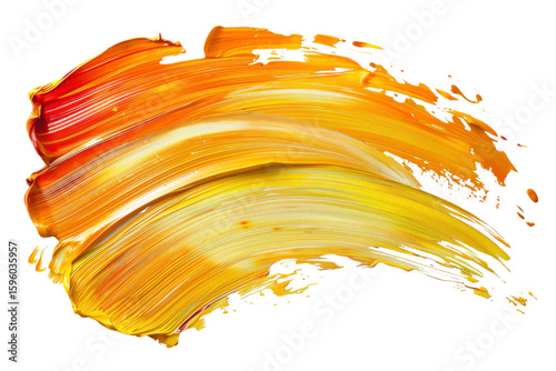 Wallpaper Mural Colorful brush strokes on a transparent background, perfect for creative design, digital art, and abstract compositions. Torontodigital.ca