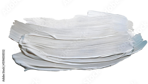 Wallpaper Mural brush white color stroke isolated background png Torontodigital.ca
