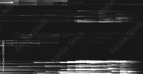 Glitch background. VHS grunge texture with noise effect and pixelation. Analog video digital errors. Retro pixel backdrop. Vector illustration.