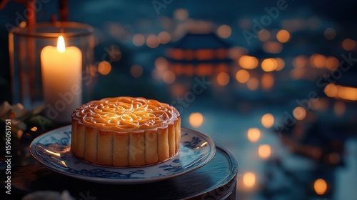 Moon cake for Mid Autumn festival, Thanks Giving Day, Korean Traditional Food,full moon, Moon festival, traditional Korean.