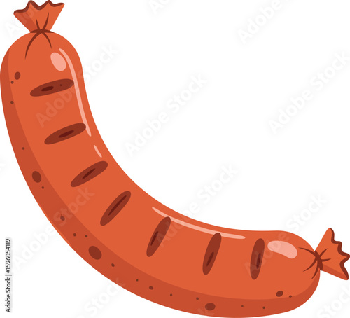 Grilled sausage link