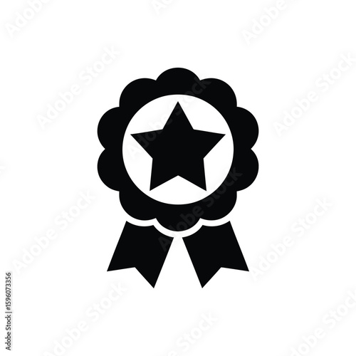Award Icon Isolated Vector Illustration and Achievement Symbol