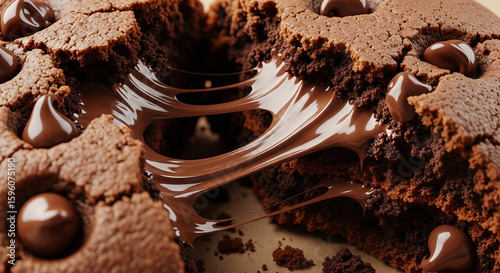 Delicious Melting Chocolate Chip Cookie for National Chocolate Chip Cookie Day