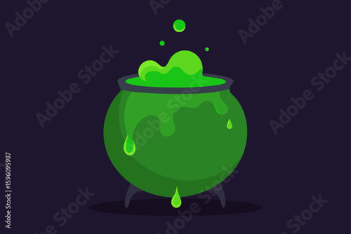 A shadowy bat hanging from a spooky branch vector illustration