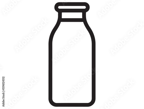 MILK BOTTLE SILHOUETTE