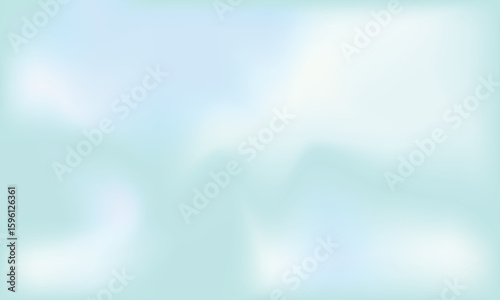 A soft, bright abstract blue background with a blurred, gradient light effect and smooth, flowing lines creates a captivating sky-like design