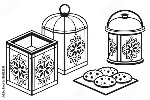 hand drawn vector illustration of an open book
