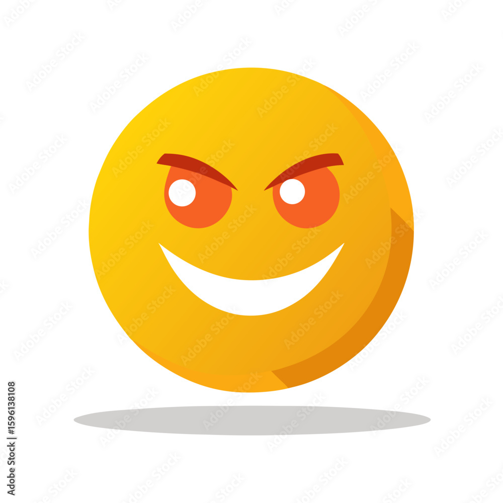 Fototapeta premium smiley face with a smile