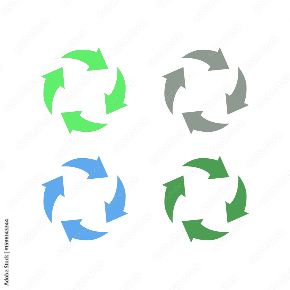 Fototapeta premium ARROWS FOR GRAPH OR PROJECT SIGN SYMBOL LOGO VECTOR