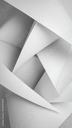 Abstract Geometric Shapes Pattern Design