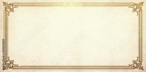 Expansive blank certificate with subtle texture, ideal for prestigious awards , luxury, official, image