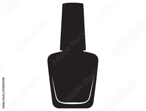 NAIL POLISH BOTTLE SILHOUETTE