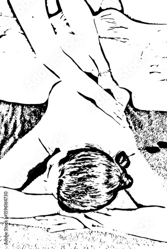 Person massaging woman at spa