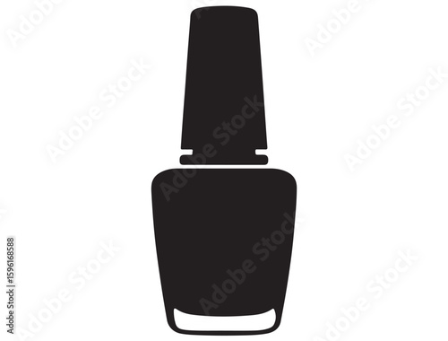NAIL POLISH BOTTLE SILHOUETTE