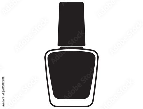 NAIL POLISH BOTTLE SILHOUETTE