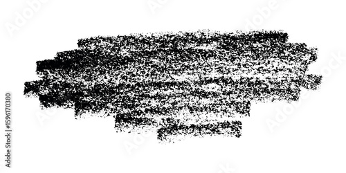 Brush paint stroke texture swatch Hand painted background Ink scribble dab clipart Paint smudge for tags and stamps design